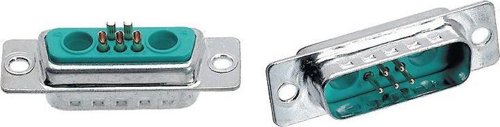 Produktbild Molex Sub-D Steckergehäuse 9W4 9-polig