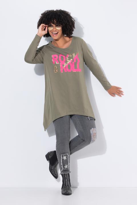 Immagine prodotto Angel of Style T-shirt dal taglio svasato con Rock 'n' Roll e taglio a punte (56)