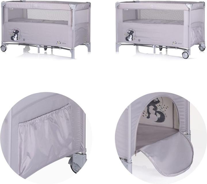 Produktbild Chipolino Reisebett Relax 2 Ebenen (120 x 60 cm)