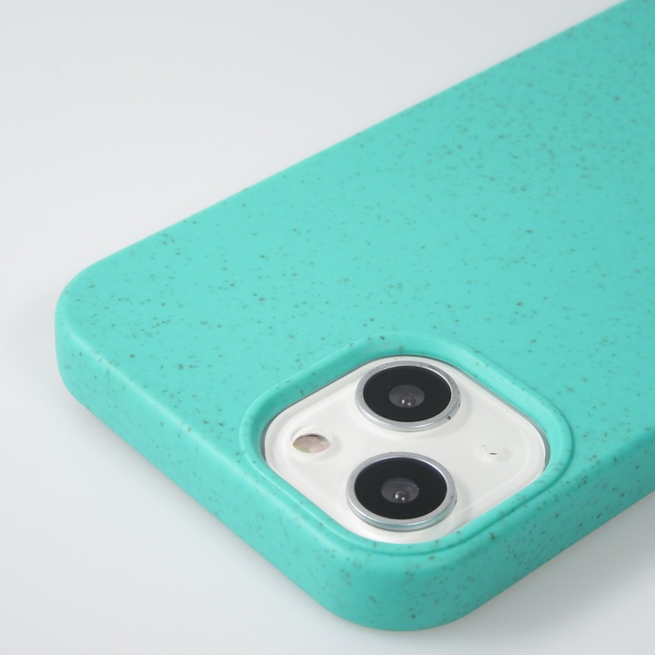 Immagine prodotto Bioka Copertina Biodegradabile Eco-Friendly Compostabile Turchese (Apple iPhone 13 mini)