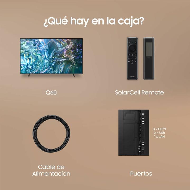 Produktbild Samsung TQ65Q60DAU (65", Q60D, QLED, 4K)