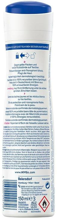 Produktbild NIVEA Black & White Invisible Clear (Spray, 150 ml)