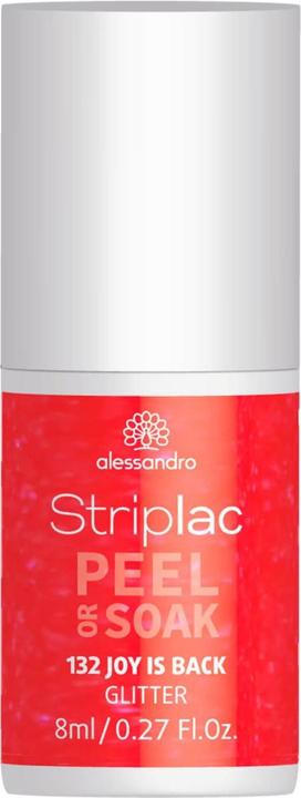 Produktbild Alessandro Striplac Peel or Soak Joy is back 8 ml (132 Striplac Joy Is Back, Abziehbarer Nagellack)