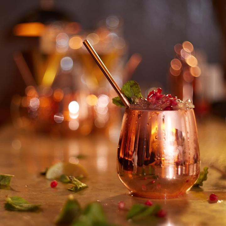 Produktbild Oak & Steel Trinkbecher Rosegold (3.50 dl, 4 x, Moscow Mule Becher)