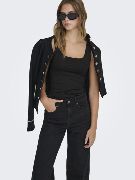 Actual product image Only Plain top without sleeves (M)