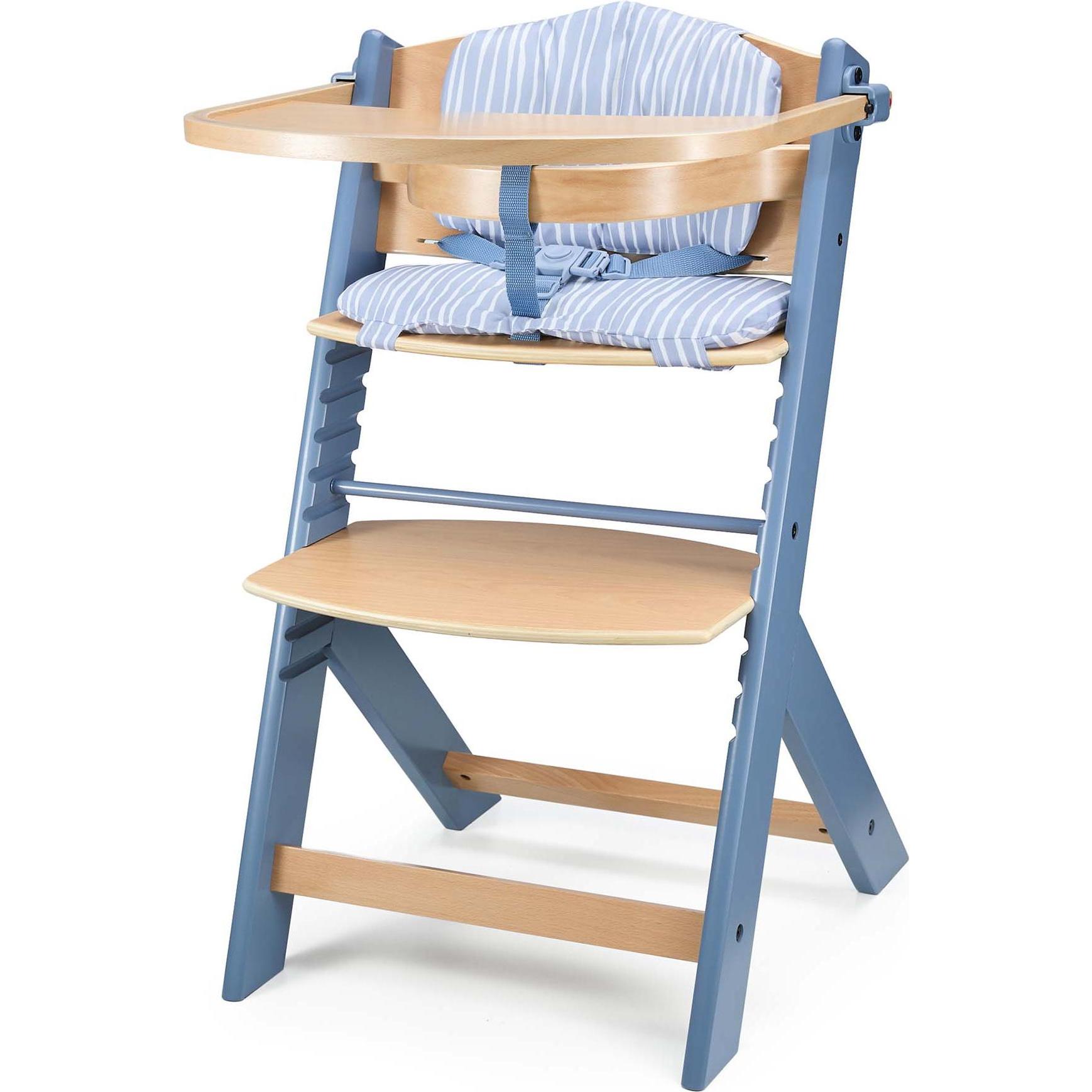 KinderKraft, Seggiolone, Baby feeding chair with ENOCK cushion Nordic Breeze