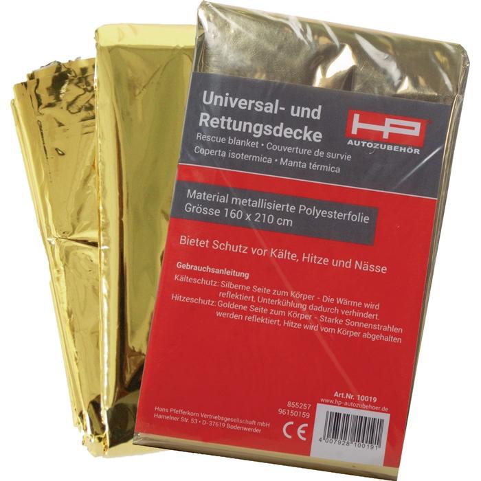 HP Autozubehör, Pannenhilfe, bedampfteRettungsdecke