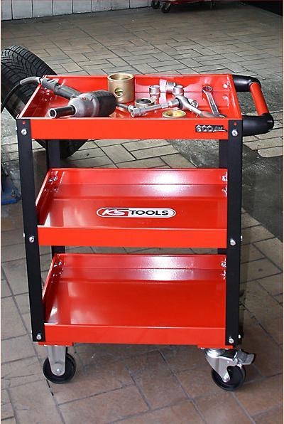 Image du produit KS Tools Chariot de service d'atelier ECOline, HxLxP 850x680x425 mm, charge max. 150 kg (1 x)