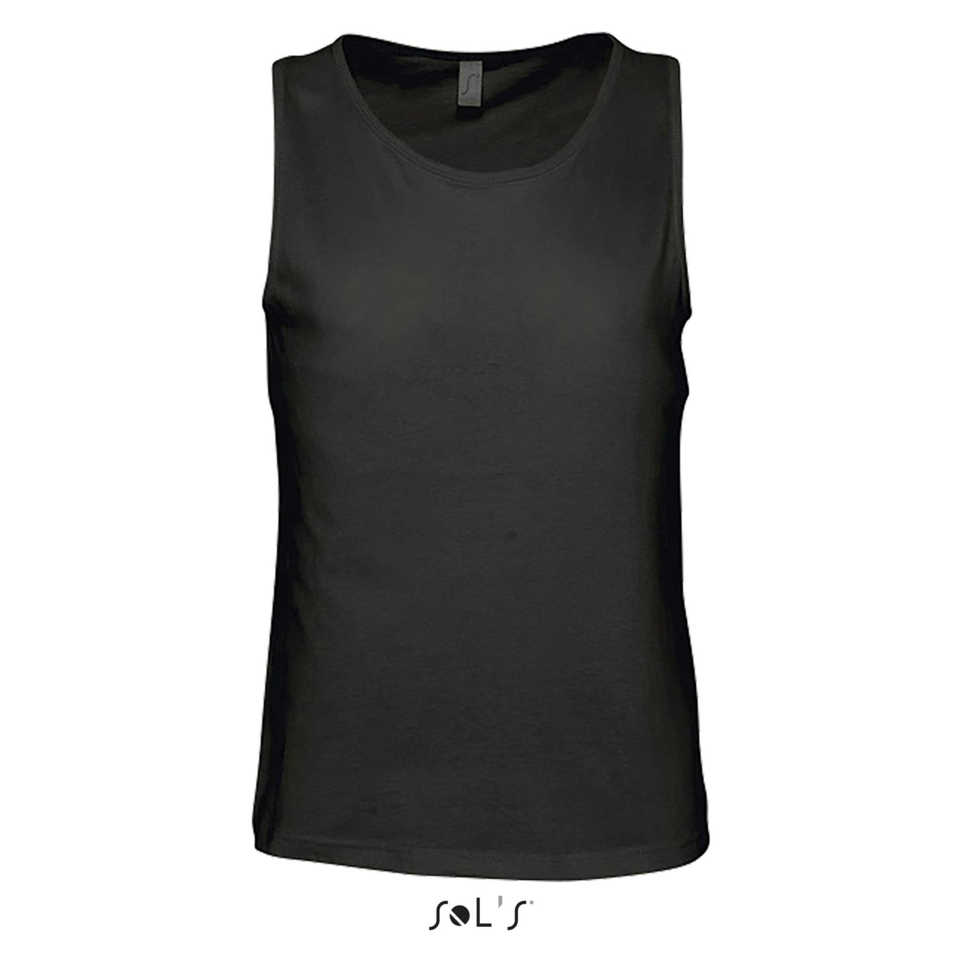 Sol's, Herren, Shirts, Justin, Schwarz, (4XL)