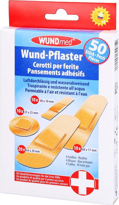Produktbild BGS Pflaster-Box 50-tlg. (50x)