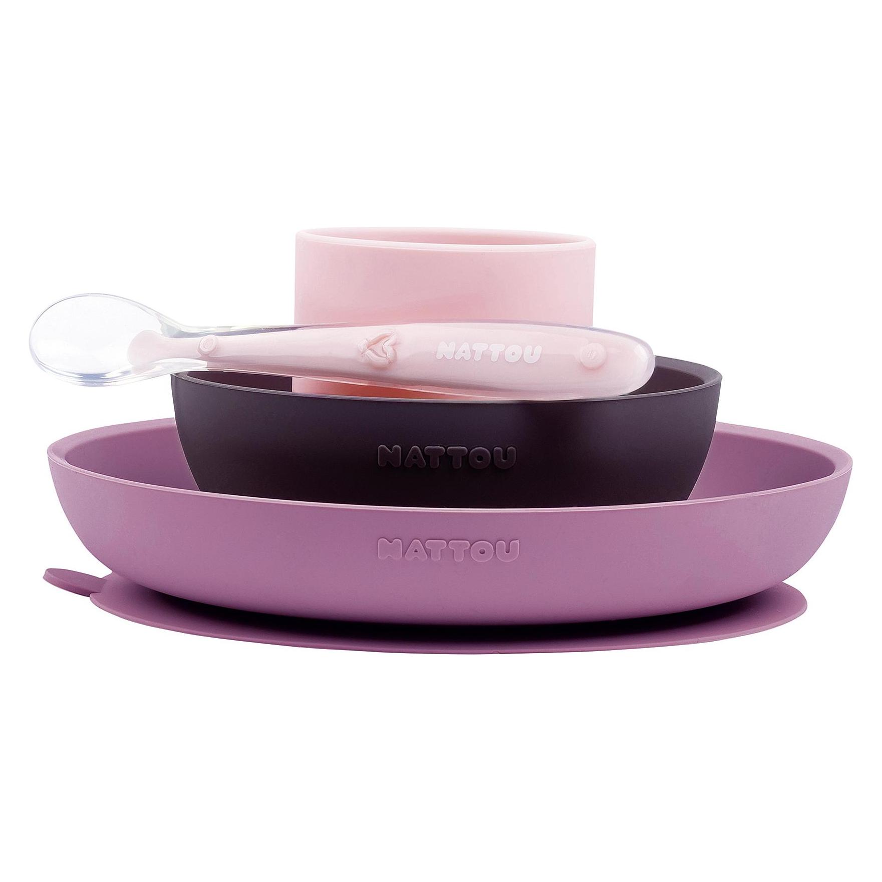 Nattou, Kinderservies + Bestek, Servies