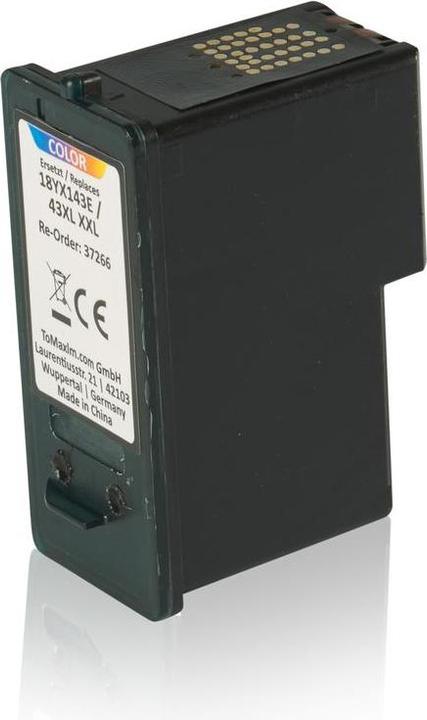 Image du produit Inkadoo Cartouches d'impression compatibles avec Lexmark 18YX143E / 43XL cartouche de tête d'impression (Color)