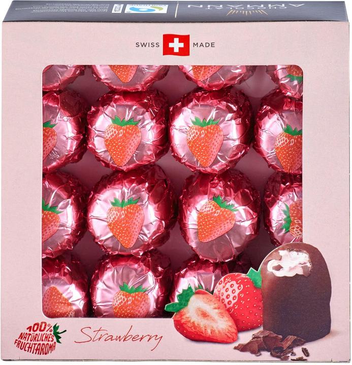 Image du produit Chocolat Ammann Mini King Strawberry (160 g)