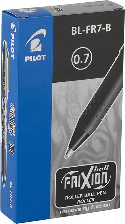 Produktbild Pilot Tintenroller FRIXION, radierbar (Schwarz, 12 x)
