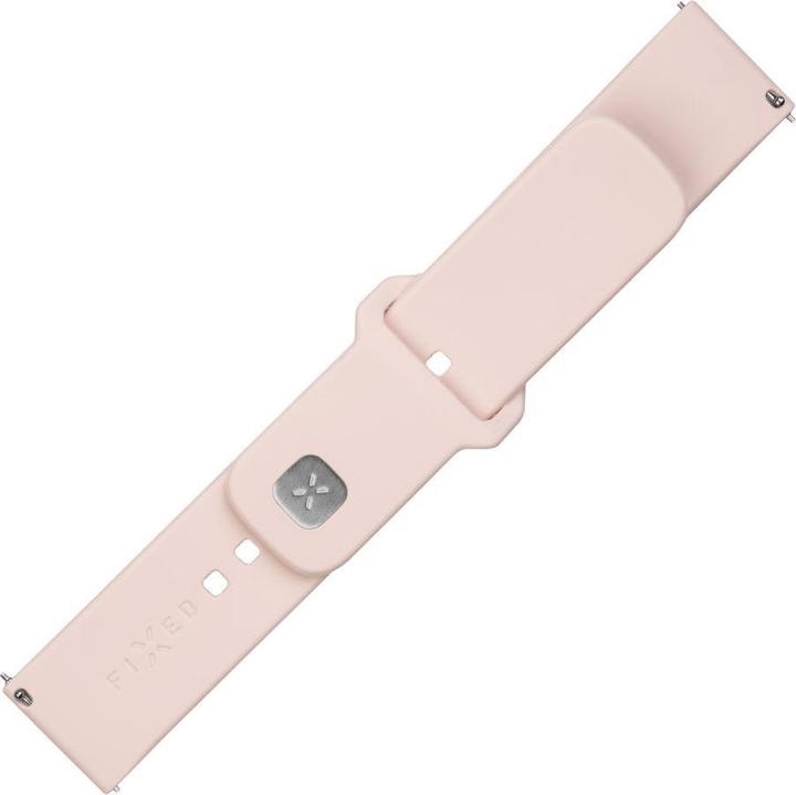 Produktbild Fixed 22mm Silikonarmband für Sport Smartwatch, Pink (22 mm, Silikon)