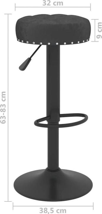 Actual product image VidaXL Bar stool