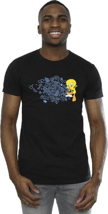 Image du produit Looney Tunes - T-shirt ACME DOODLES TWEETY - Homme (XL)