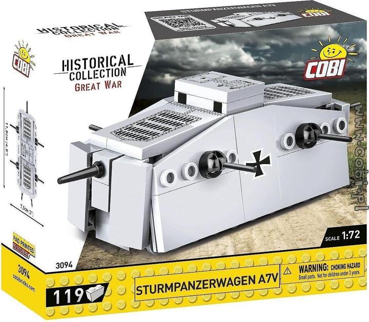 Produktbild Cobi H.C. WWII Sturmpanzerwagen A7V 1:72