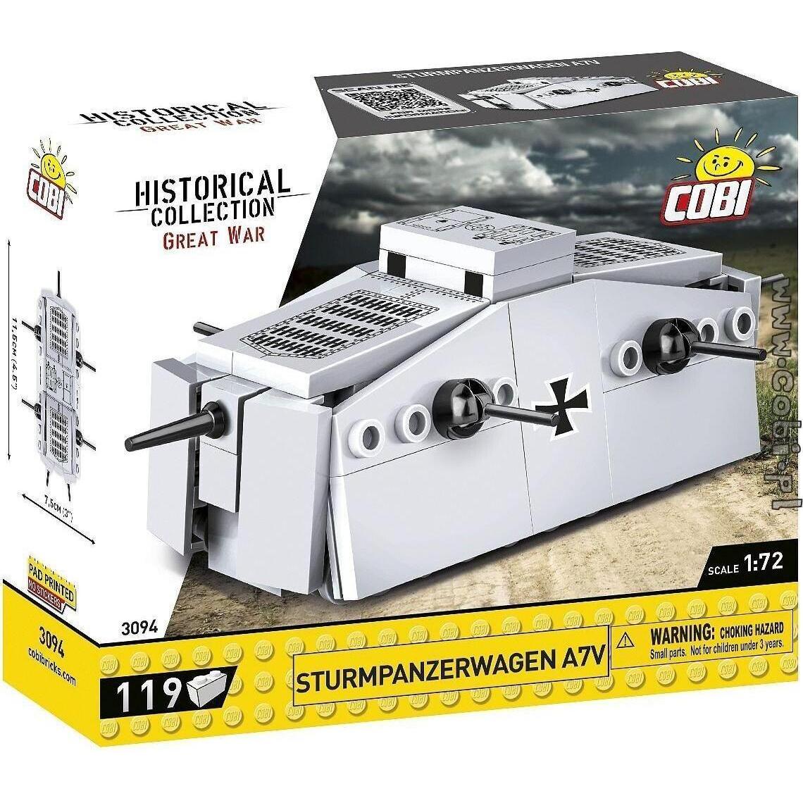 Cobi H.C. WWII Sturmpanzerwagen A7V 1:72