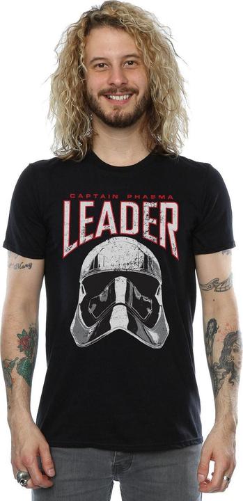 Actual product image Star Wars Mens The Last Jedi Leader Helmet T-Shirt (M)