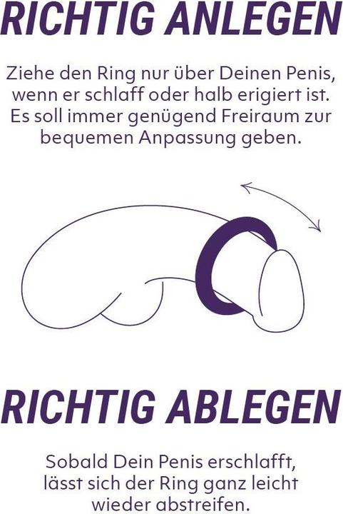 Produktbild Boners GroÃes PenisringSet (4 cm)