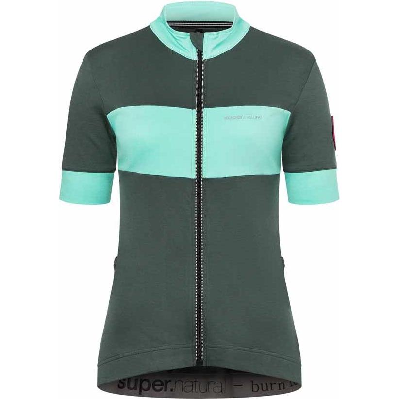 Super Natural, Damen, Velotrikot, W Grava Jersey (M), Grau, M
