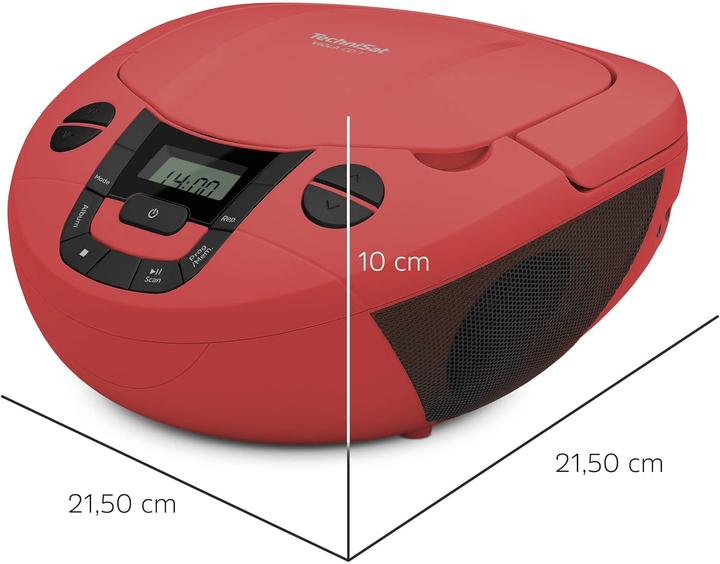 Produktbild TechniSat Tragbare CD-Boombox