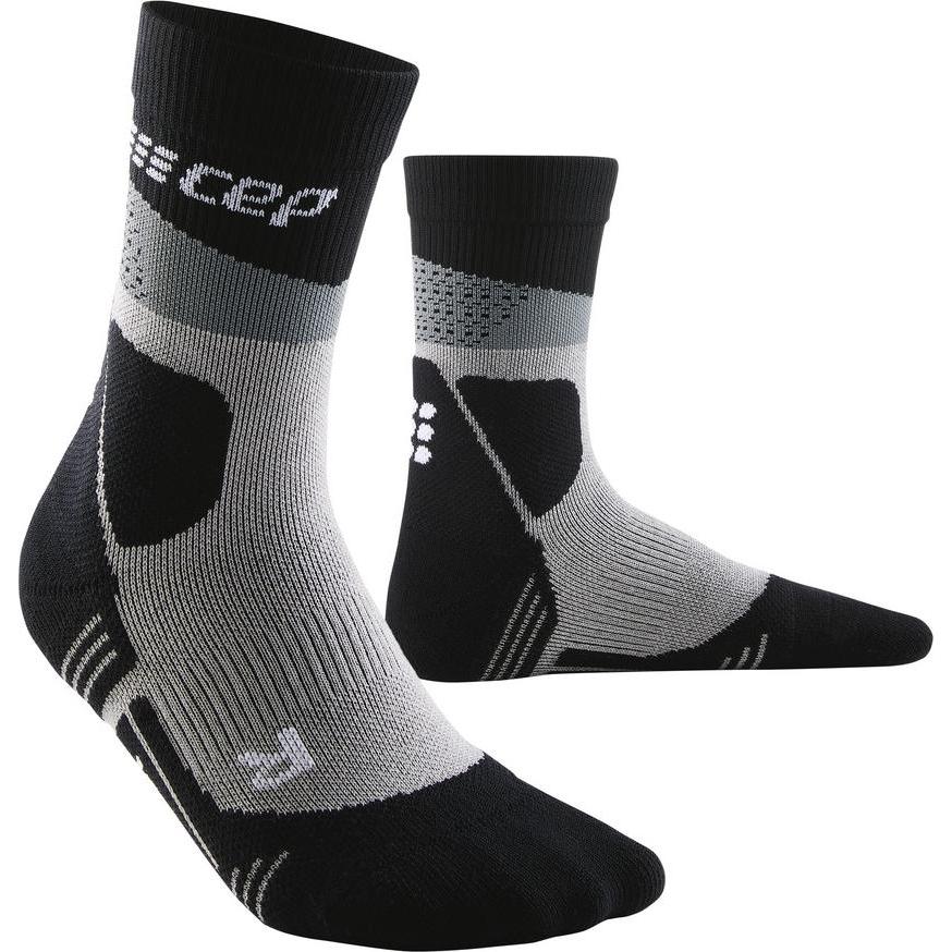 Thumbnail - Cep, Herren, Sportsocken, Max Cushion Socks Hiking Mid Cut (42 - 45), Schwarz, Grau