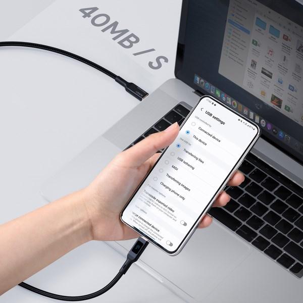 Produktbild Aukey USB C – USB C (1.80 m, USB 2.0, 100 W)