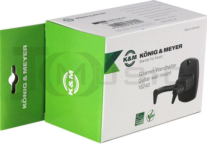 Produktbild K&M Gitarren-Wandhalter 16240 (Bass, E-Gitarre)