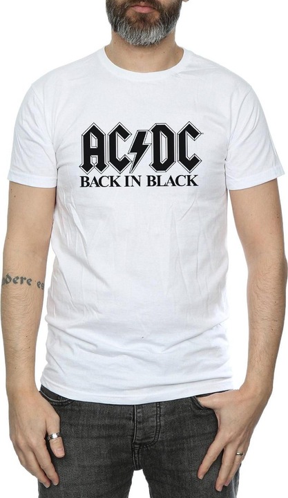 Produktbild AC/DC Back in Black Logo TShirt (S)