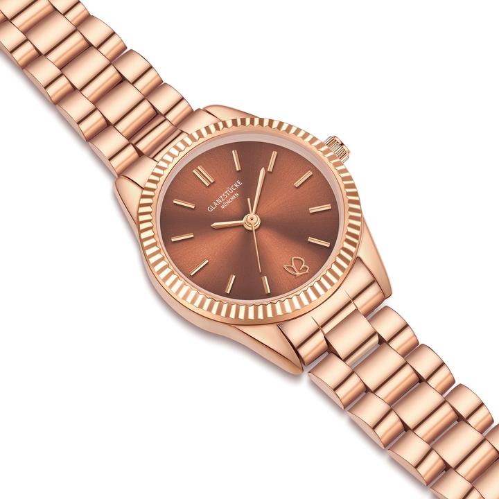 Produktbild Glanzstücke München Damen Quarzuhr roségold Edelstahl roségold - 38020 (25 mm)