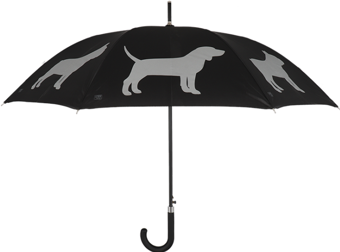 Image du produit Esschert Design Écran Réflecteur Chiens Gris/Noir