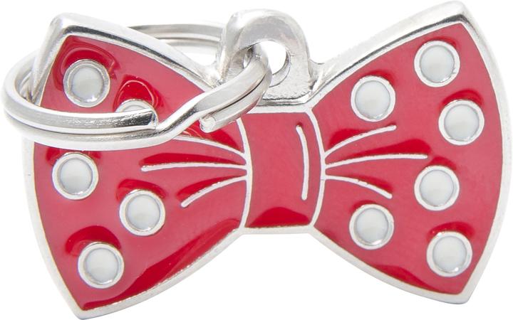 Myfamily MyFa tegn charms, bow tie rød
