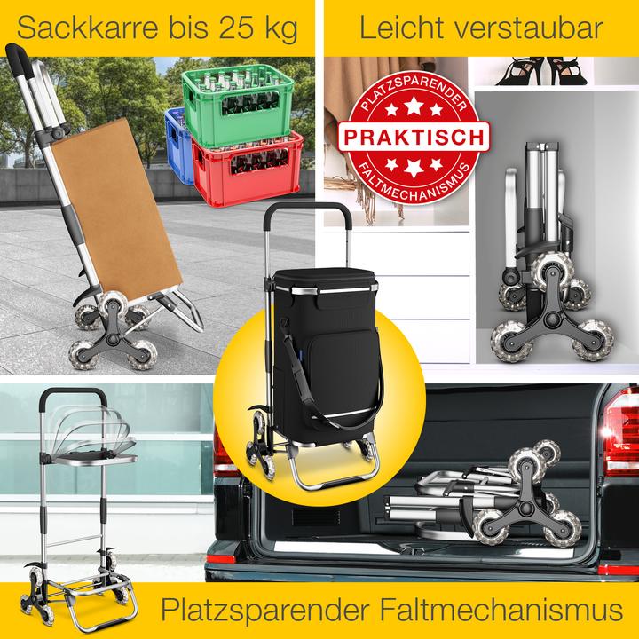 Actual product image Aktivshop Premium stair climber shopping trolley