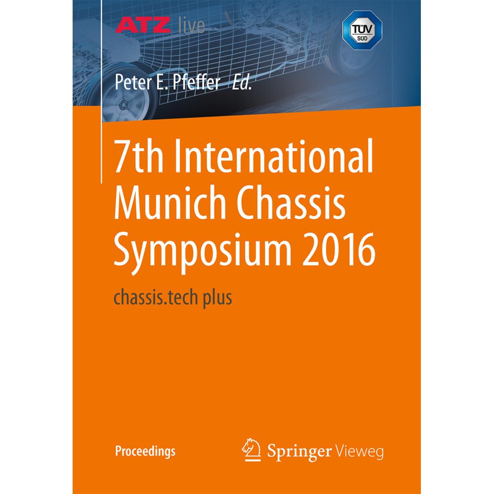 7th International Munich Chassis Symposium 2016, Fachbücher von Peter Pfeffer