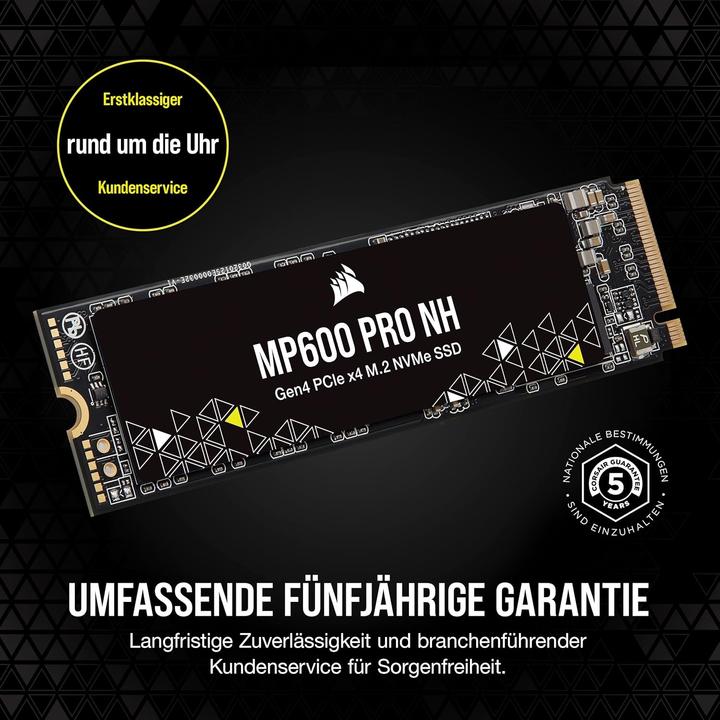 Image du produit Corsair MP600 Pro NH (8000 Go, M.2 2280)
