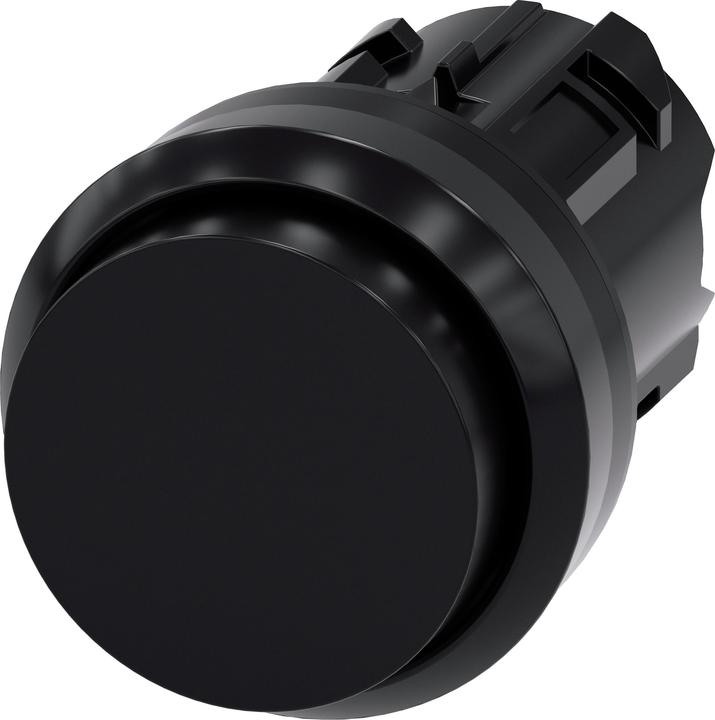 Image du produit Siemens Pushbutton 22mm Rond Plastique Noir