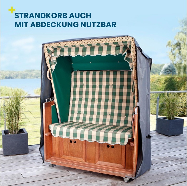 Produktbild Hoberg Strandkorbabdeckung gross, 140 x 100 x 165 cm