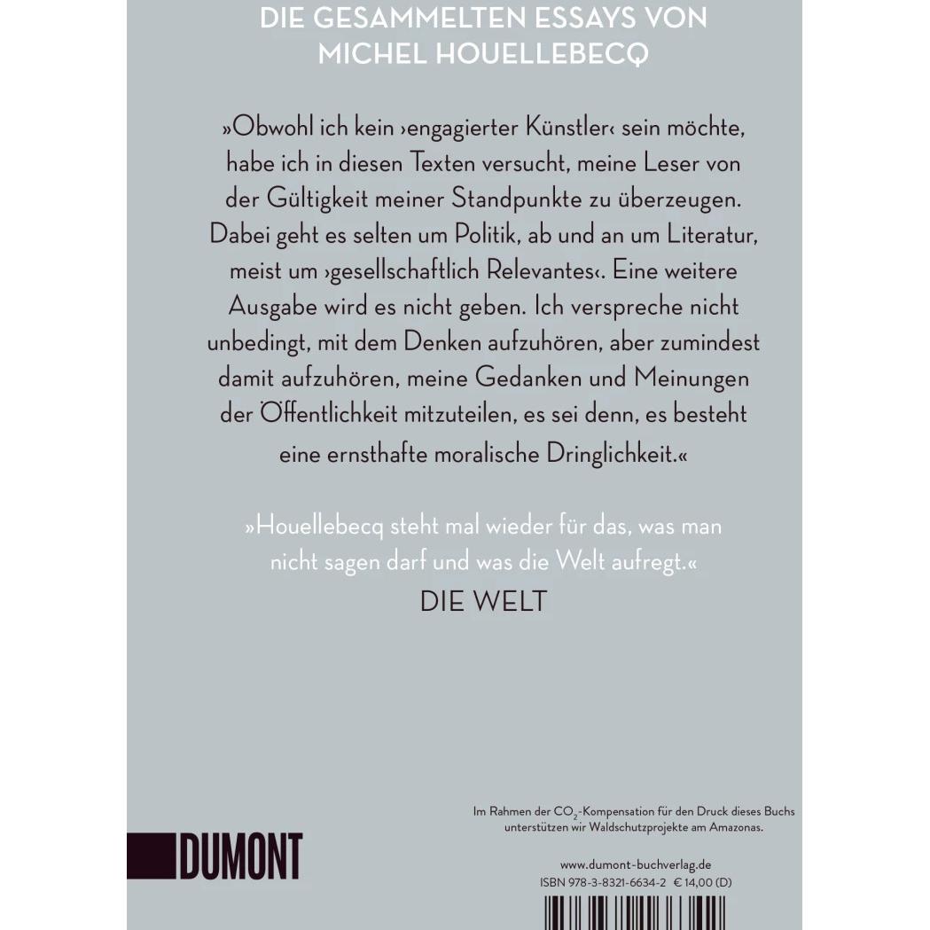 Thumbnail - Interventionen 1992-2020, Belletristik von Michel Houellebecq