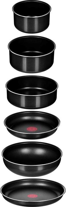 Produktbild Tefal Ingenio Easy Cook N Clean (28 cm, Pfannenset + Topfset, Aluminium, Edelstahl)