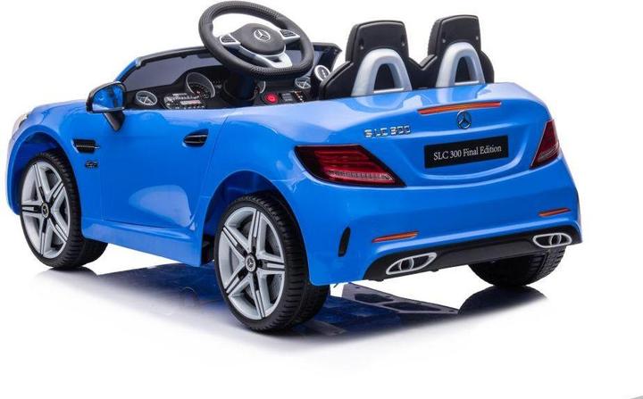 Productafbeelding Lean Toys Tweezits elektrische auto voor kinderen Mercedes SLC 300, blauw