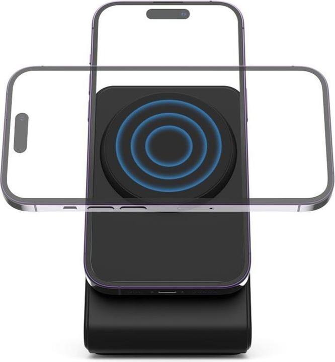 Actual product image Tech-Protect QI15W-A38 MagSafe Wireless Charger - Black (15 W)