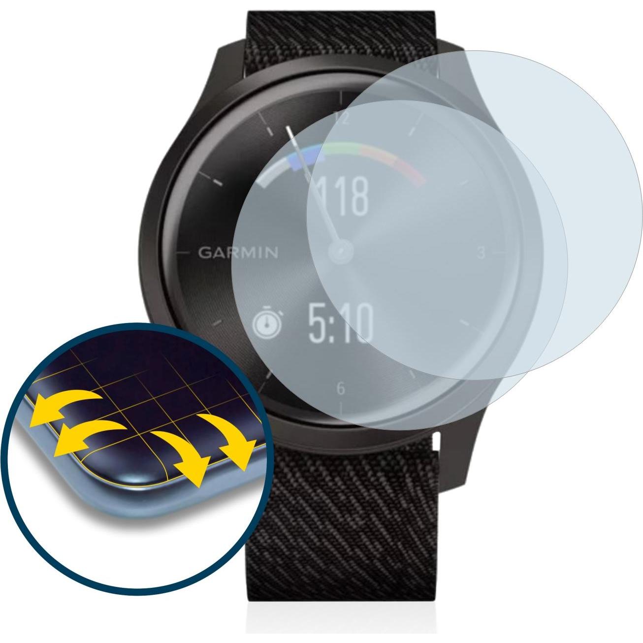 Thumbnail - BROTECT Full-Cover Displayschutz, Smartwatch Schutzfolie, Transparent