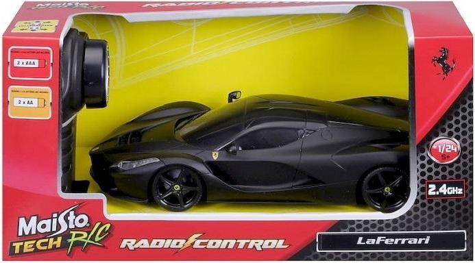 Actual product image No Name MAISTO 81530-36 La Ferrari black R/C batteries