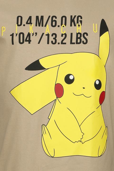 Produktbild Difuzed Pokemon T-Shirt Beige Pikachu Grösse S (S)