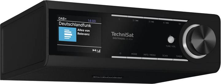 Produktbild TechniSat DigitRadio 23 ASA schwarz (Bluetooth)