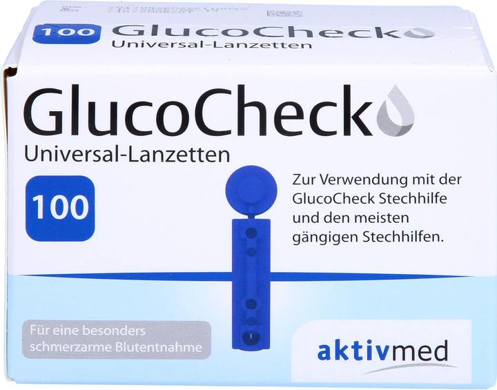 Aktivmed Gluco Check Lancets Universal, 100 pcs LAN (Lancets)