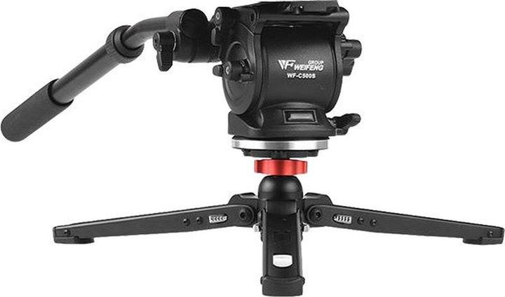 Actual product image Nest WF C500S Carbon Monopod met Fluid Video Head (Carbon)