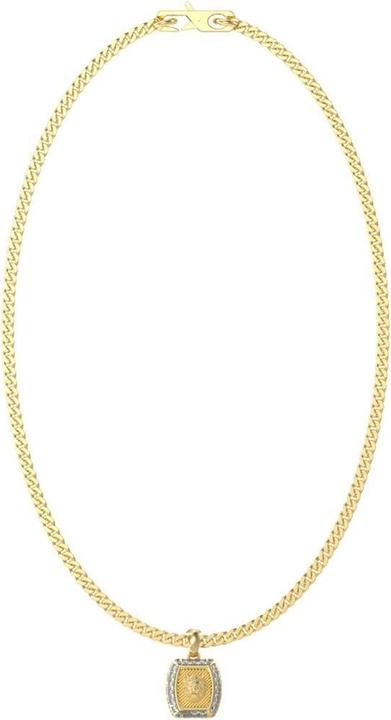 Guess - Gold-plated necklace with lion pendant Lion King JUMN05008JWYGT/U (Stainless steel)